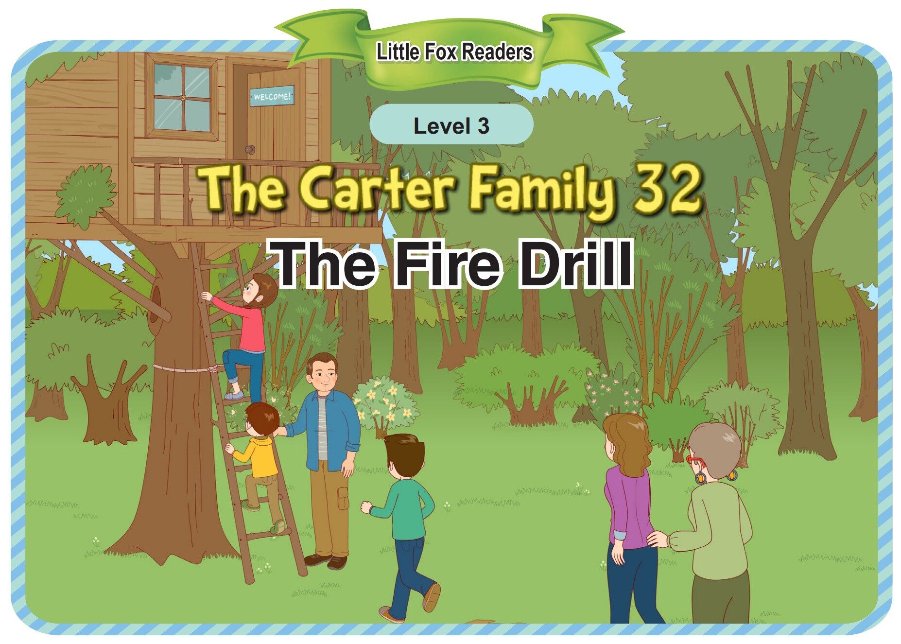 The Fire Drill绘本故事第2页