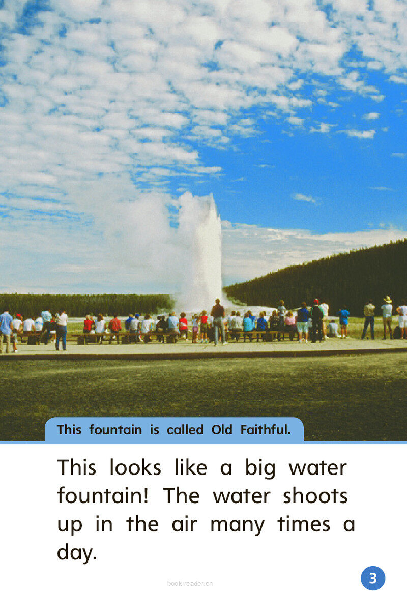GK Beyond U08W2 My Trip Yellowstone绘本故事第4页
