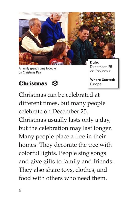 World Holidays绘本故事第5页