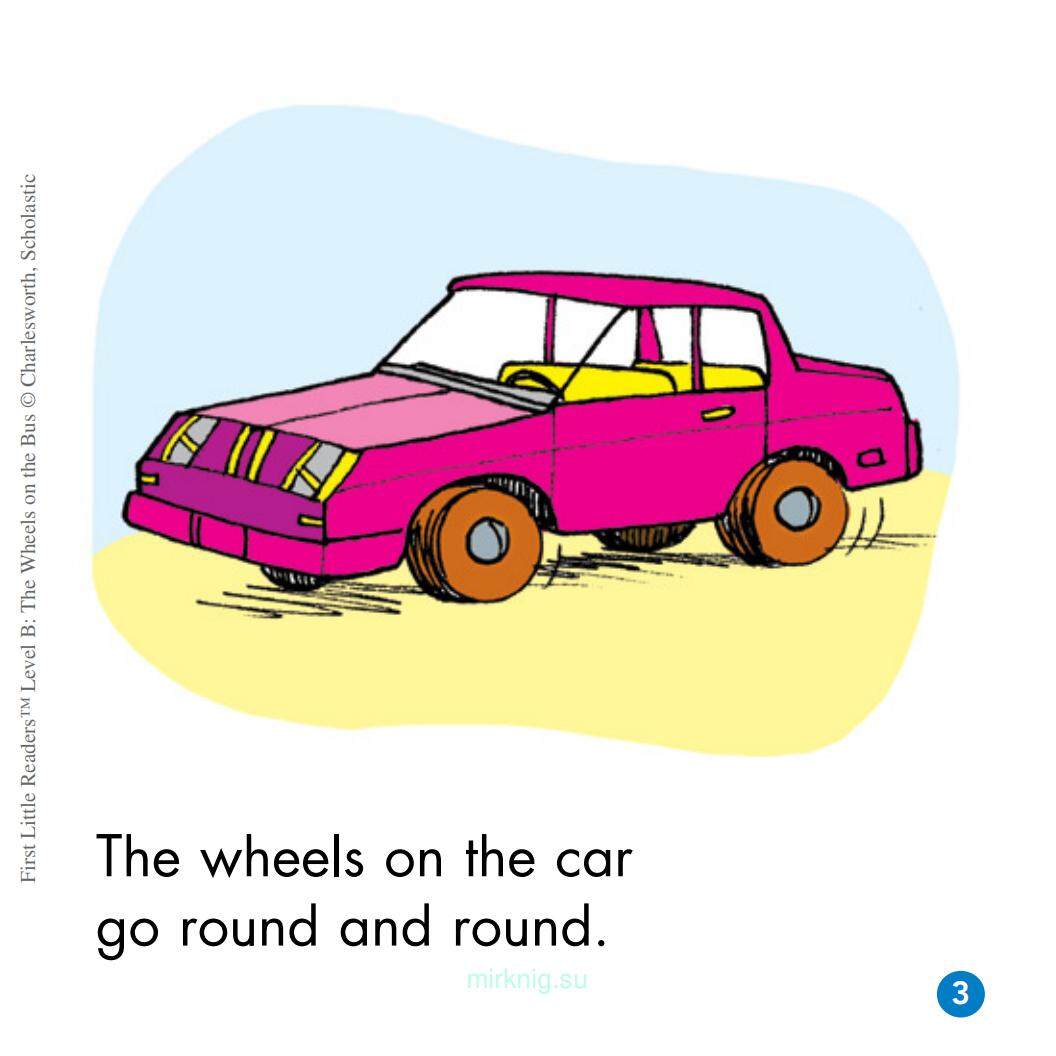 The Wheels on the Bus绘本故事第4页