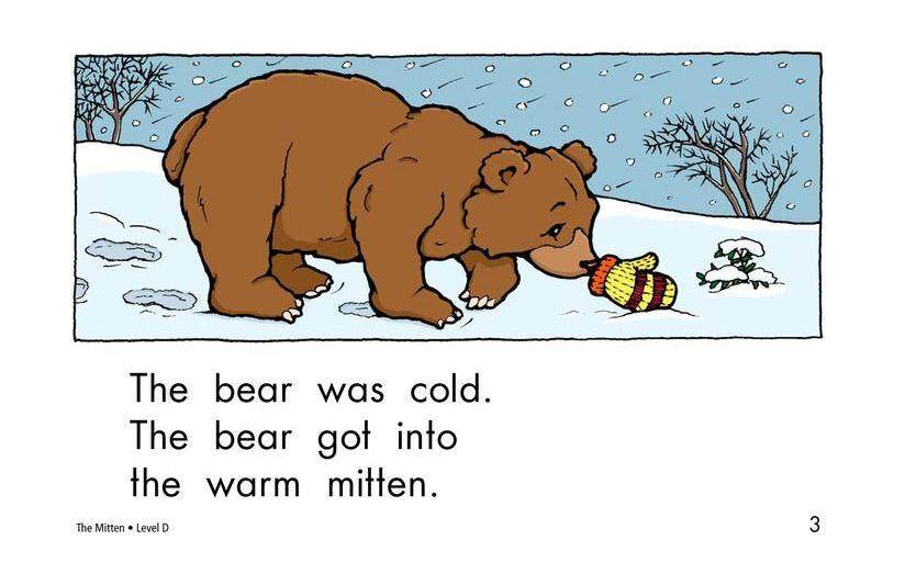 The Mitten绘本故事第3页