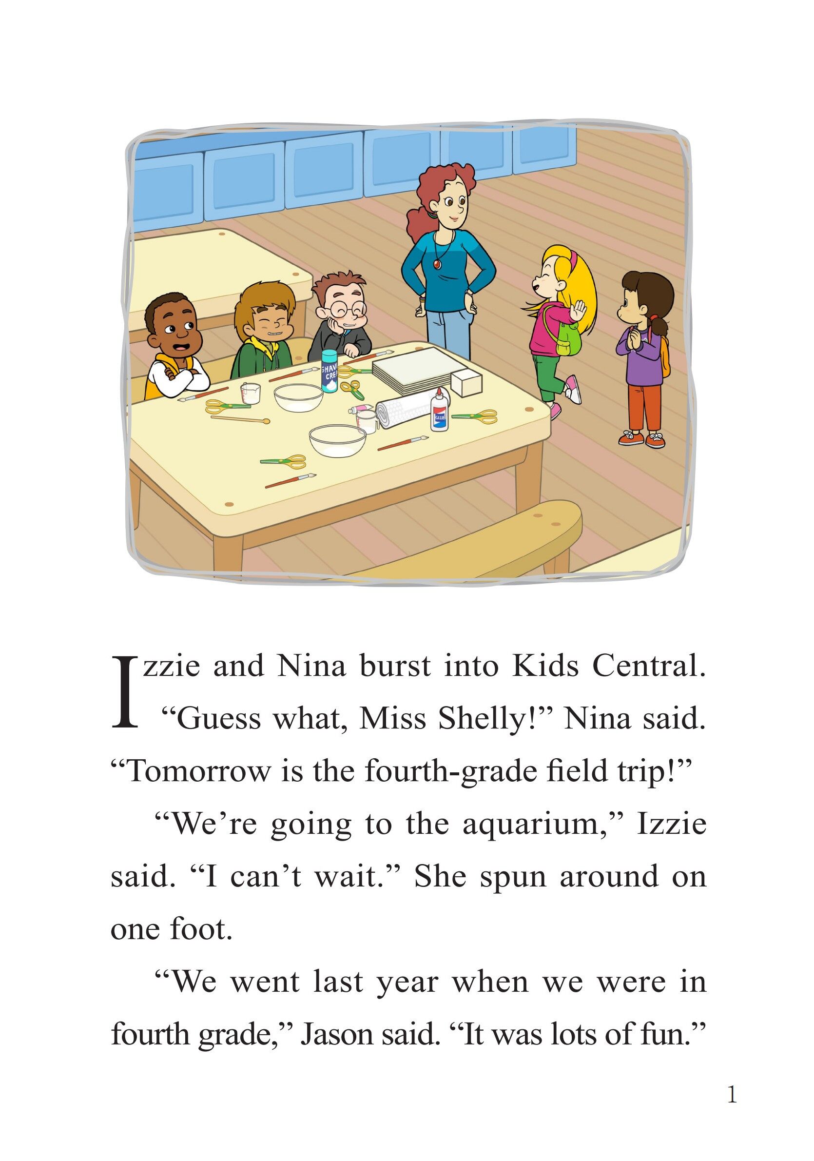 Puffy Paint Sea Creatures绘本故事第3页