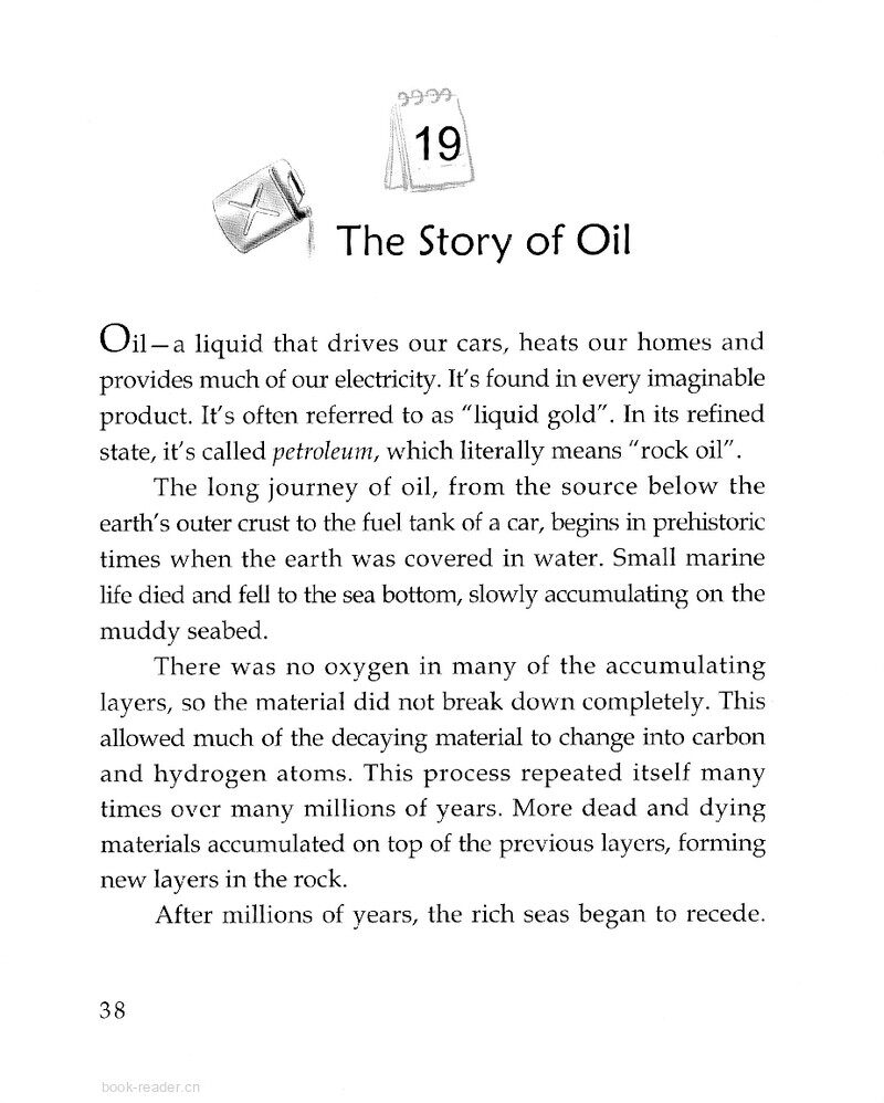 The Story of Oil绘本故事第2页