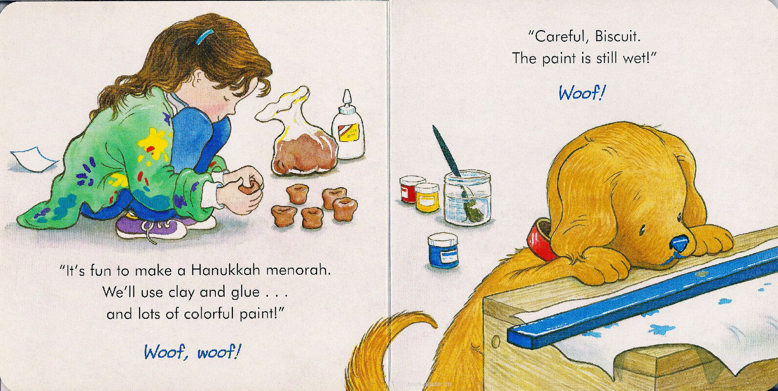 Biscuit's Hanukkah绘本故事第5页