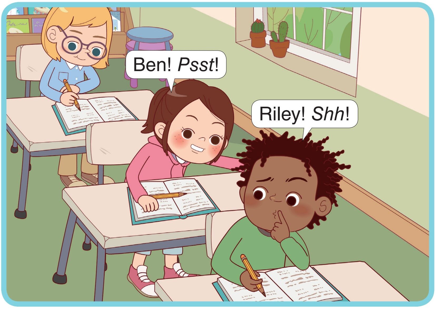 Riley’s Terrific Idea绘本故事第2页