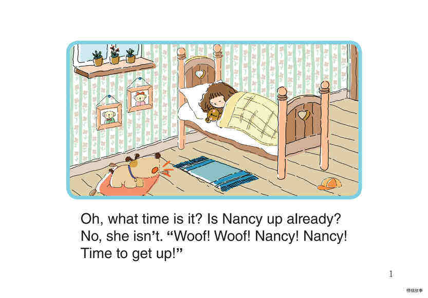 Wake Up, Nancy!绘本故事第3页