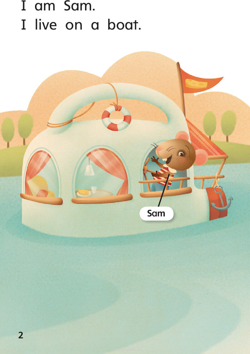 G1 ELL U2W2 Staying Afloat绘本故事第4页