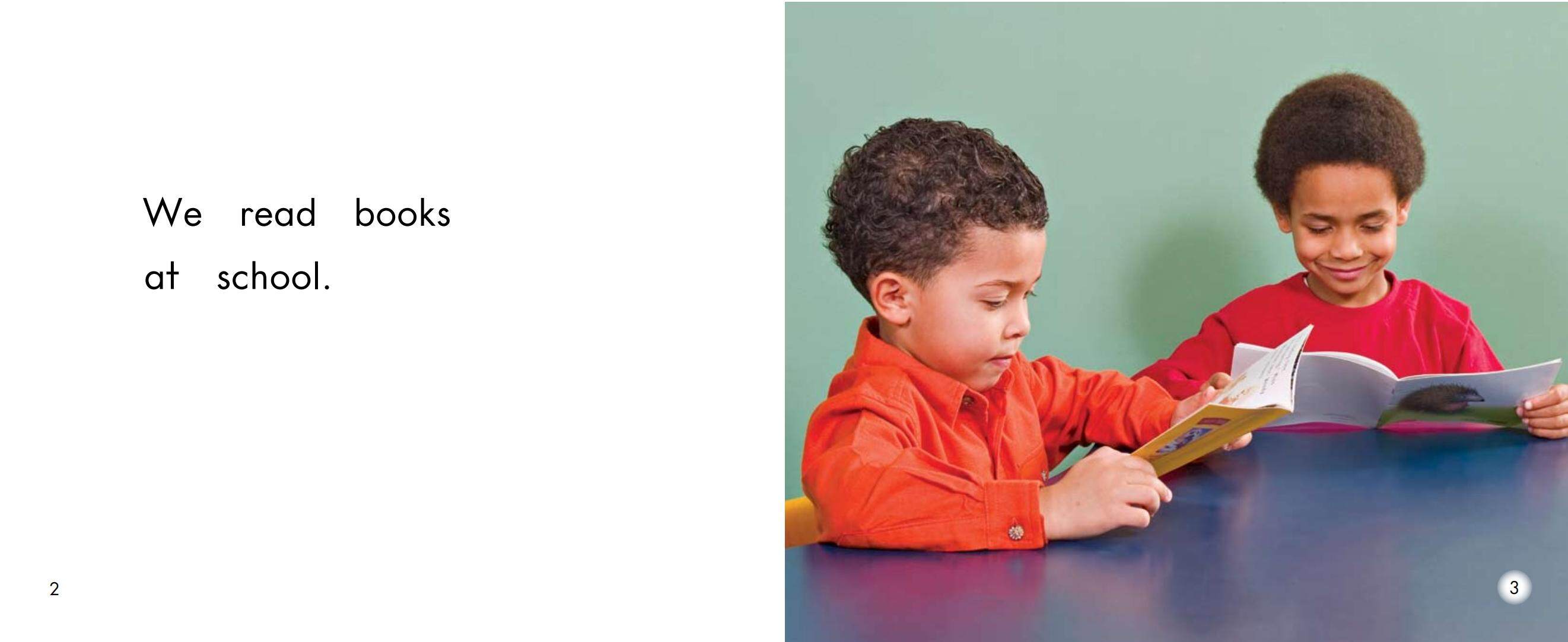 Fun at school绘本故事第3页