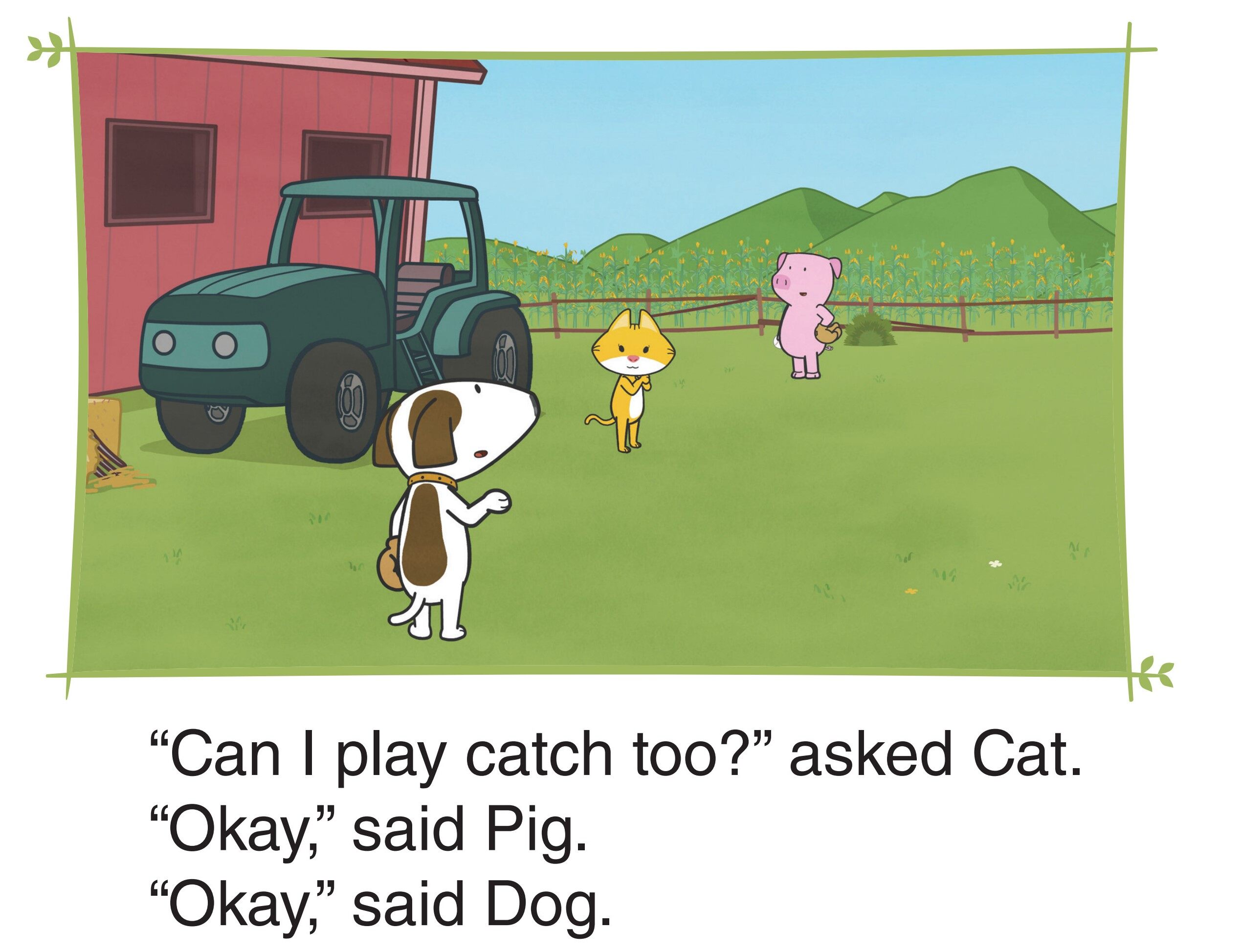 Playing Catch绘本故事第5页