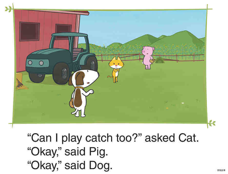 Playing Catch绘本故事第5页