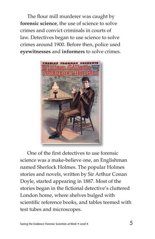 Seeing the Evidence Forensic Scientists at Work绘本故事第4页