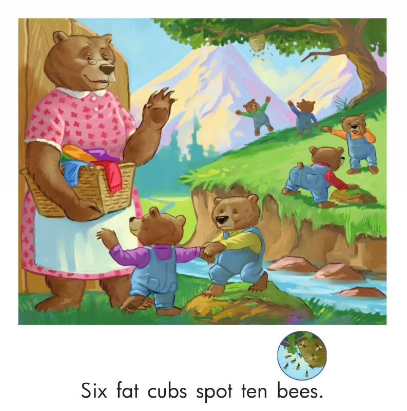 Six cubs绘本故事第4页