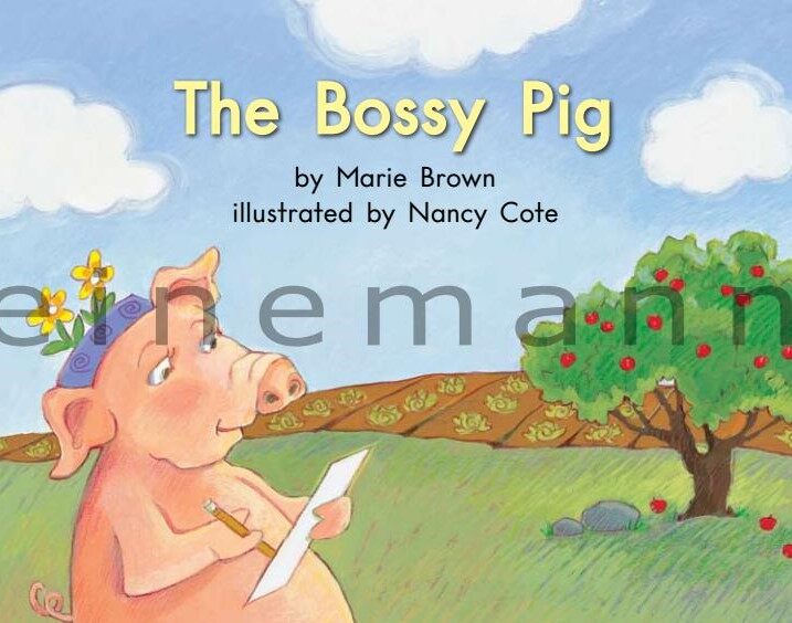 The bossy pig绘本故事第2页