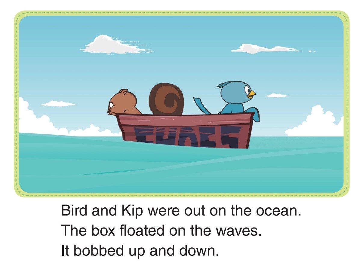 Lost at Sea!绘本故事第2页