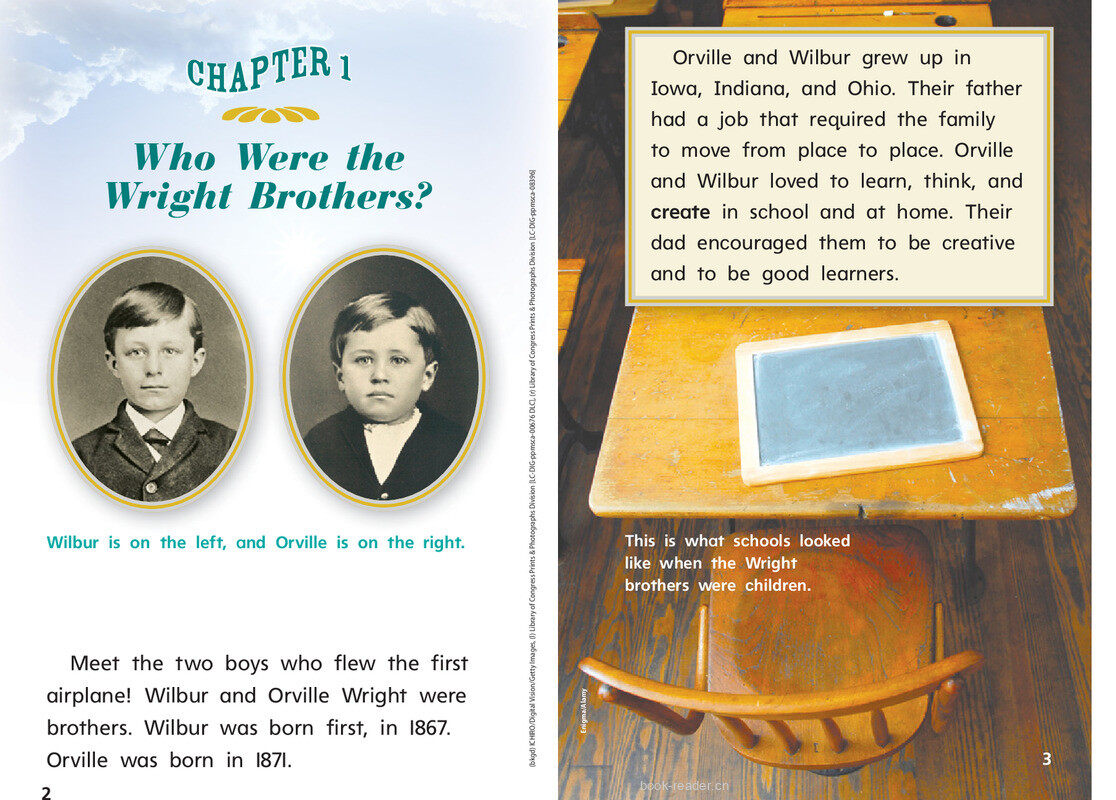 G1 Bey U5W3 The Wright Brothers绘本故事第4页
