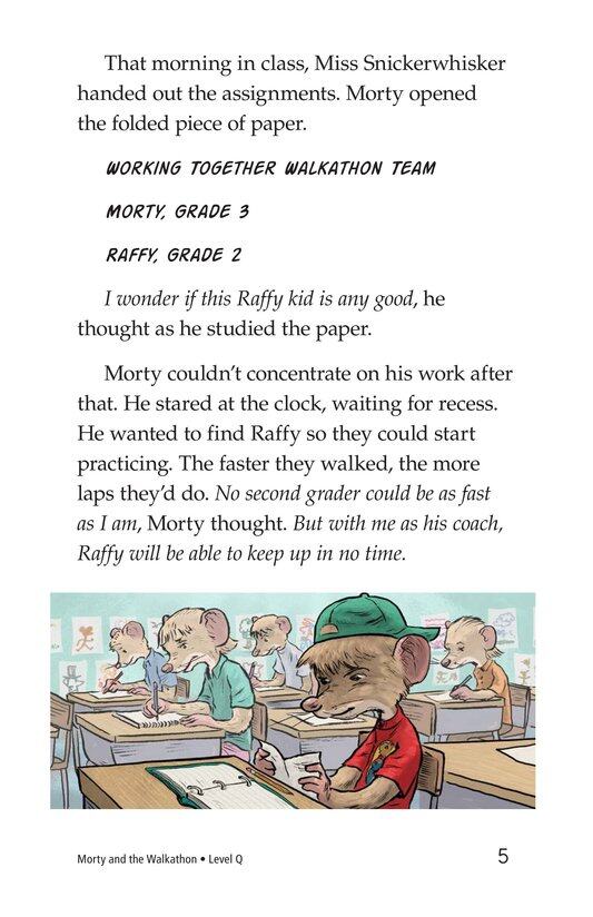 Morty and the Walkathon绘本故事第5页