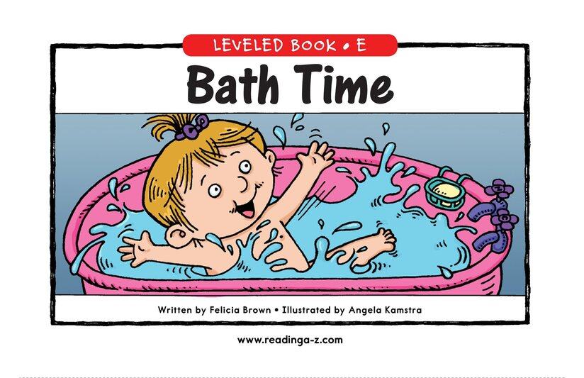 Bath Time绘本故事第2页