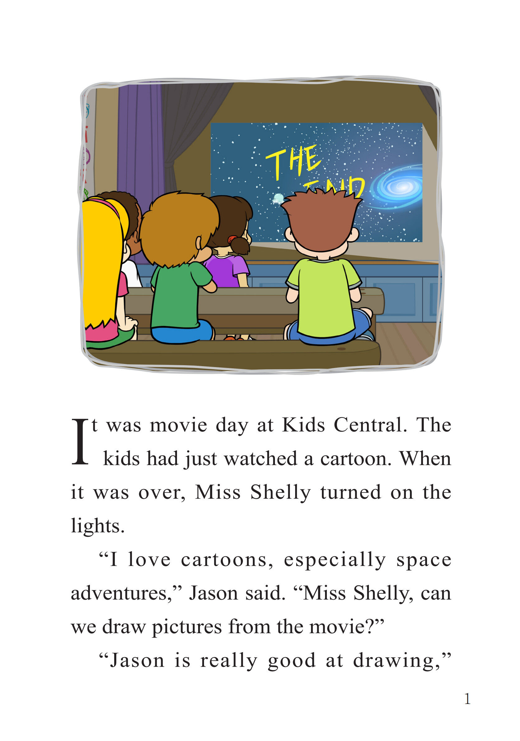 Making Movies绘本故事第3页