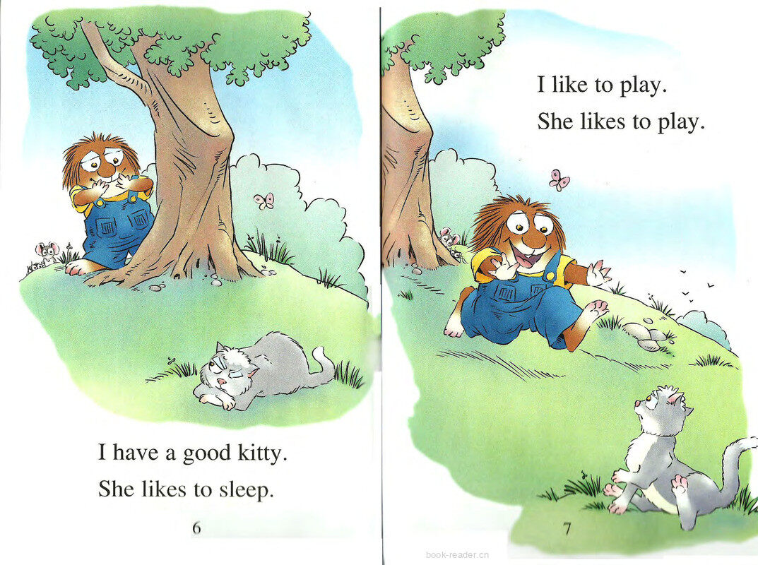 What a Good Kitty绘本故事第3页