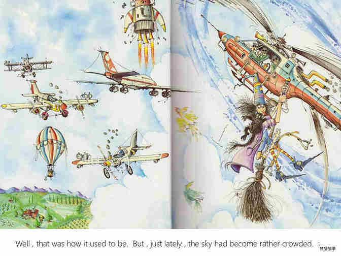 Winnie Flies Again绘本故事第4页