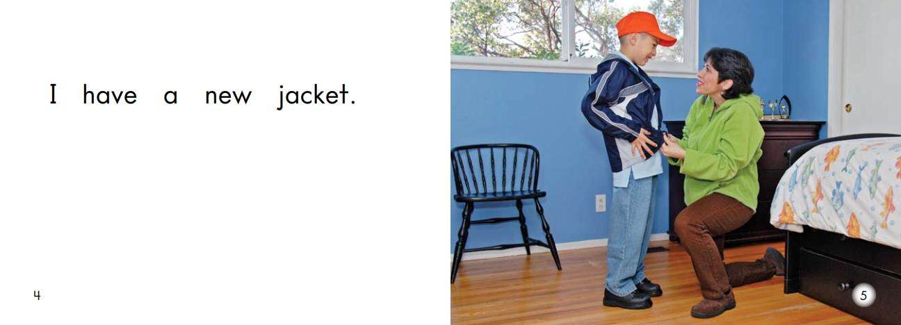 My new school绘本故事第4页