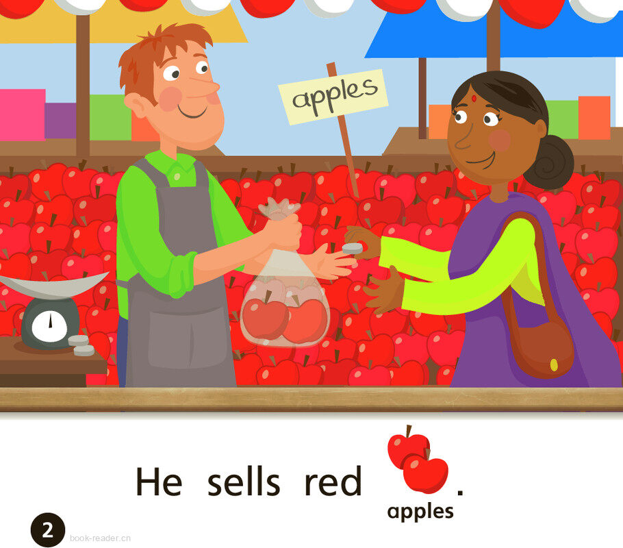 GK Approach U05W3 The Farmer绘本故事第3页