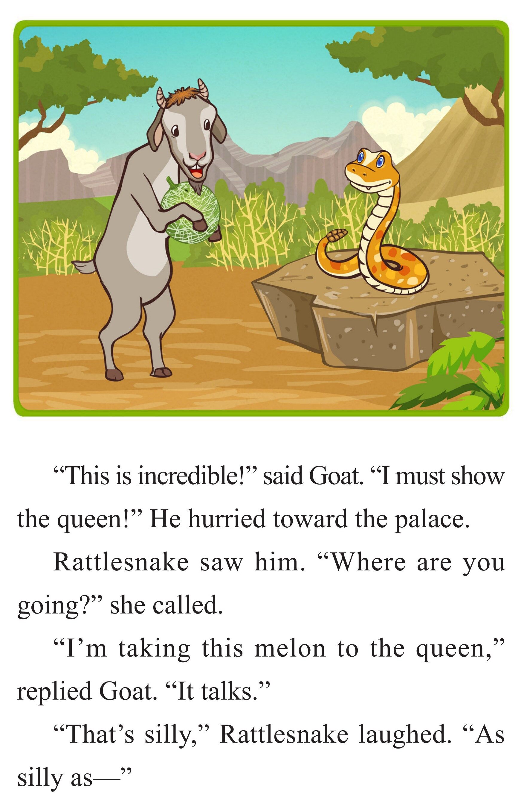 Anansi and the Melon绘本故事第5页