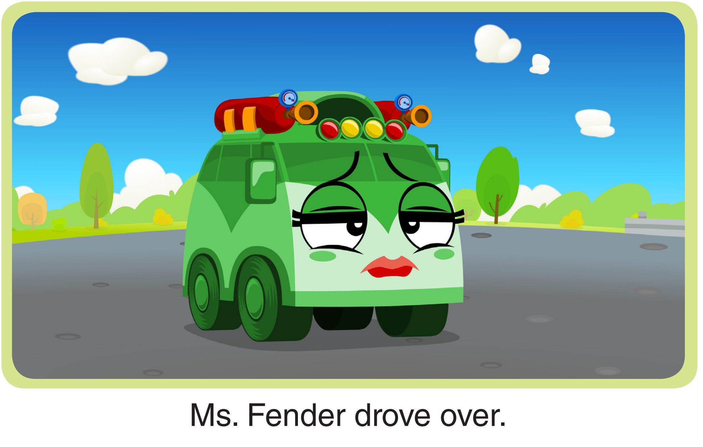 Out of Gas绘本故事第5页