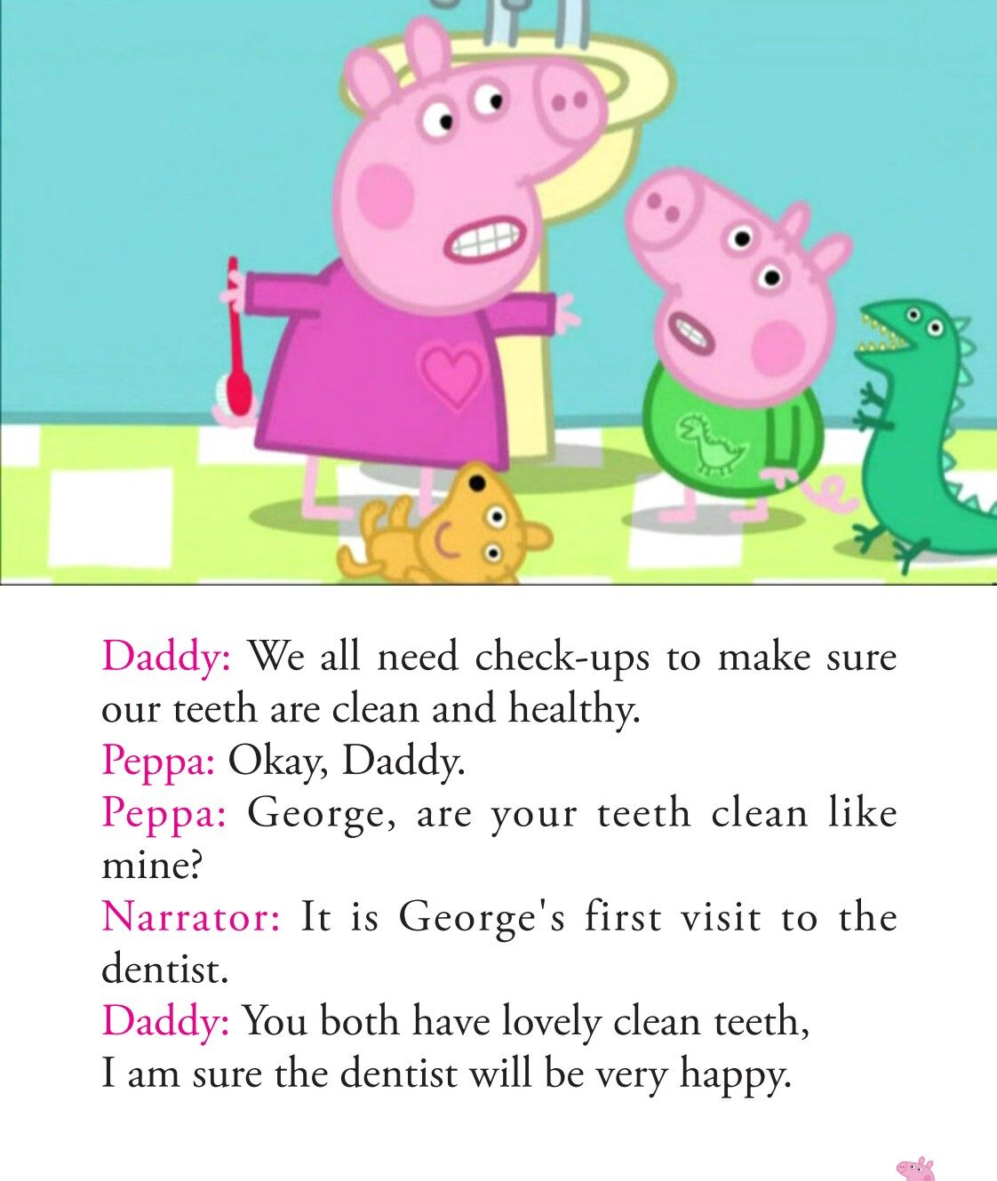 The dentist绘本故事第4页