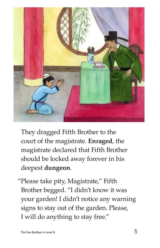 The Five Brothers绘本故事第5页
