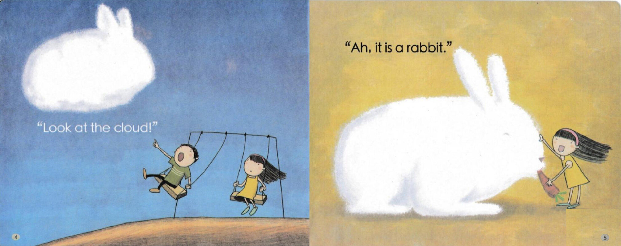 Look at the Cloud绘本故事第4页