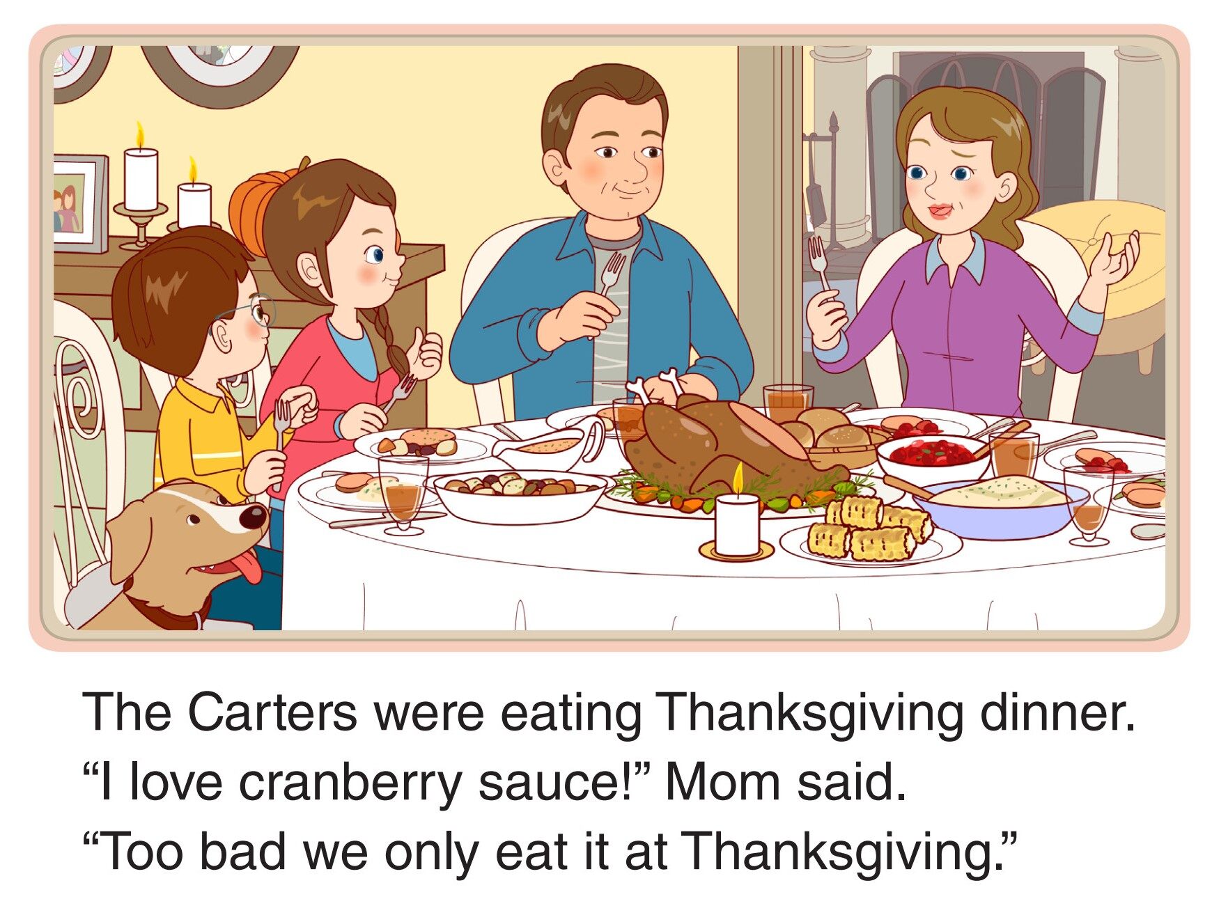 The Thanksgiving Dinner绘本故事第2页