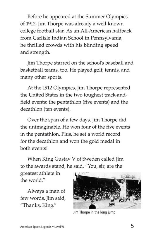 American Sports Legends绘本故事第4页