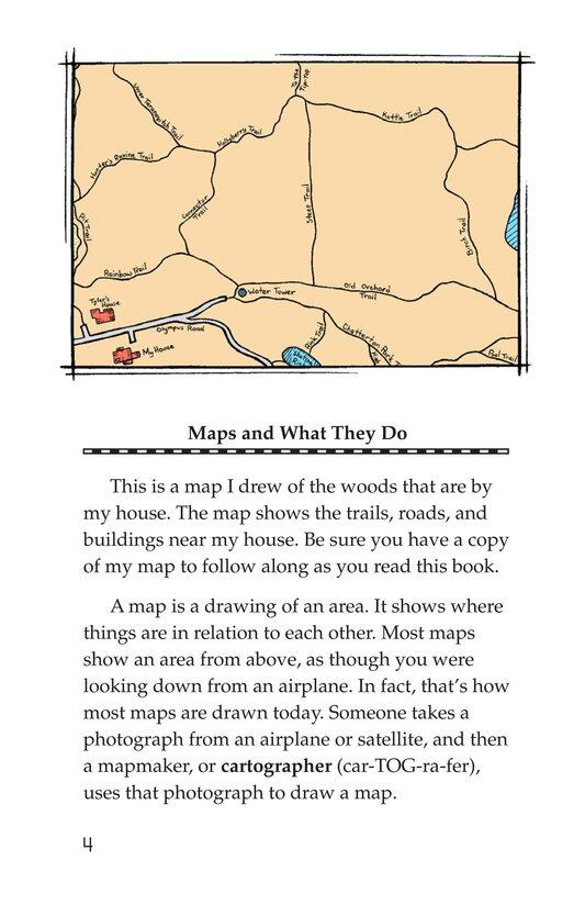 Mapping the Woods Maps and Cartography绘本故事第3页
