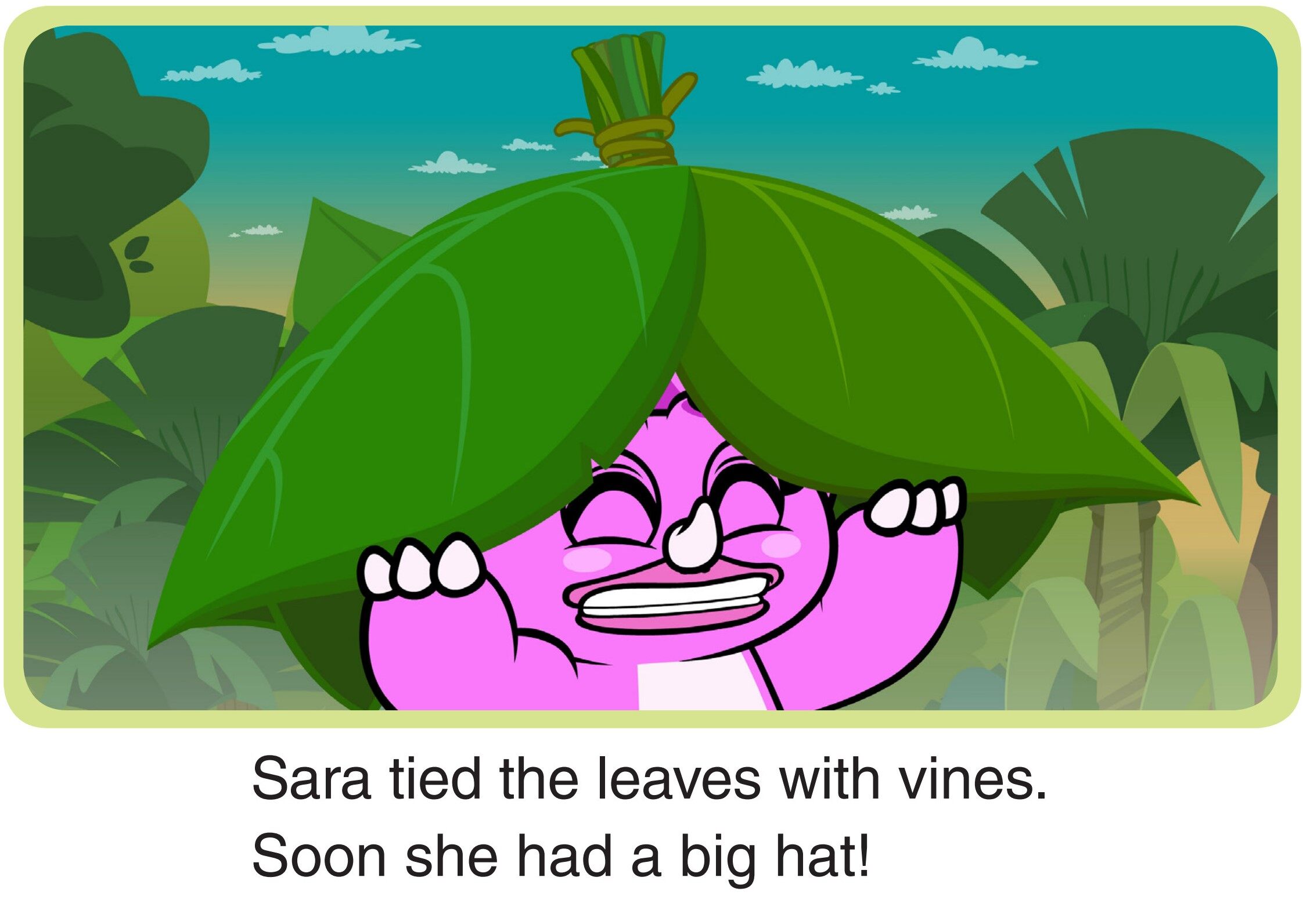 Sara's Big Hat绘本故事第5页