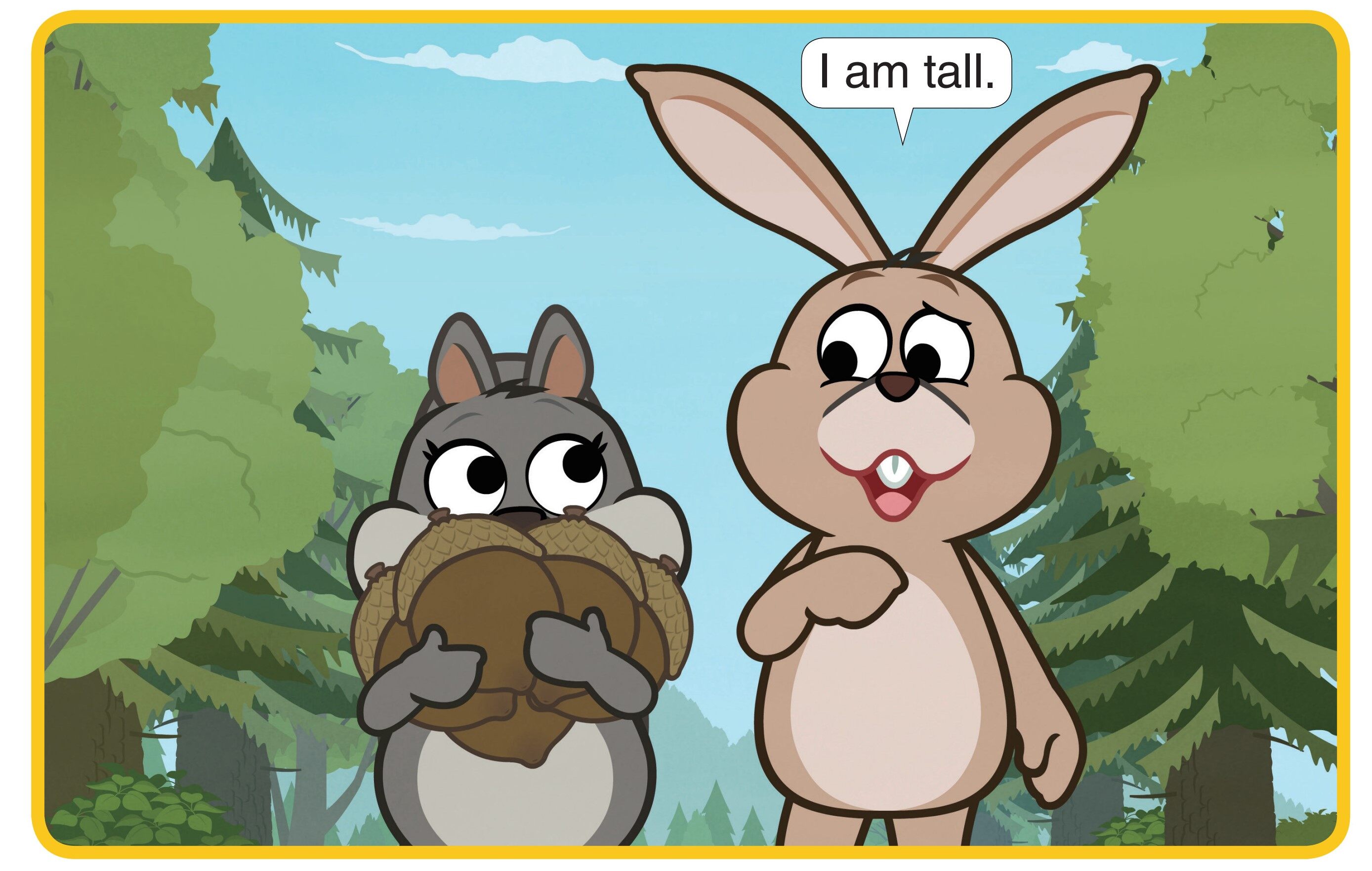 I Am Tall绘本故事第2页