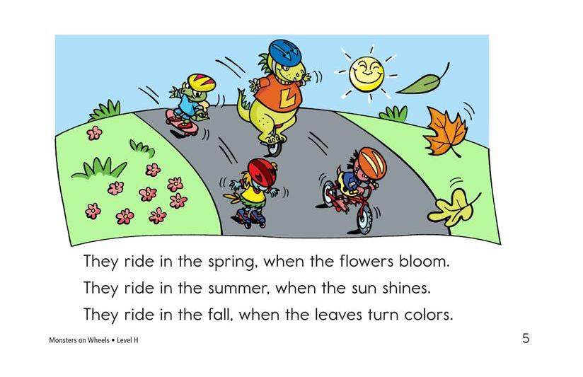 Monsters on Wheels绘本故事第5页