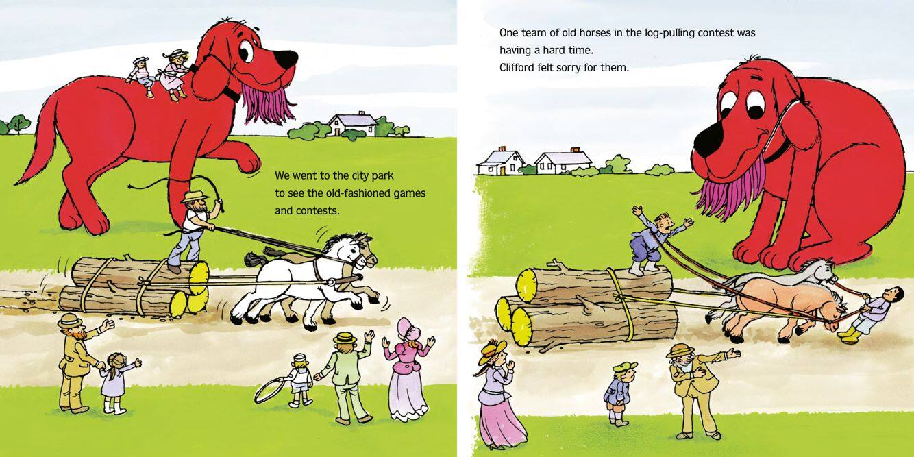 Clifford and the Big Parade绘本故事第5页