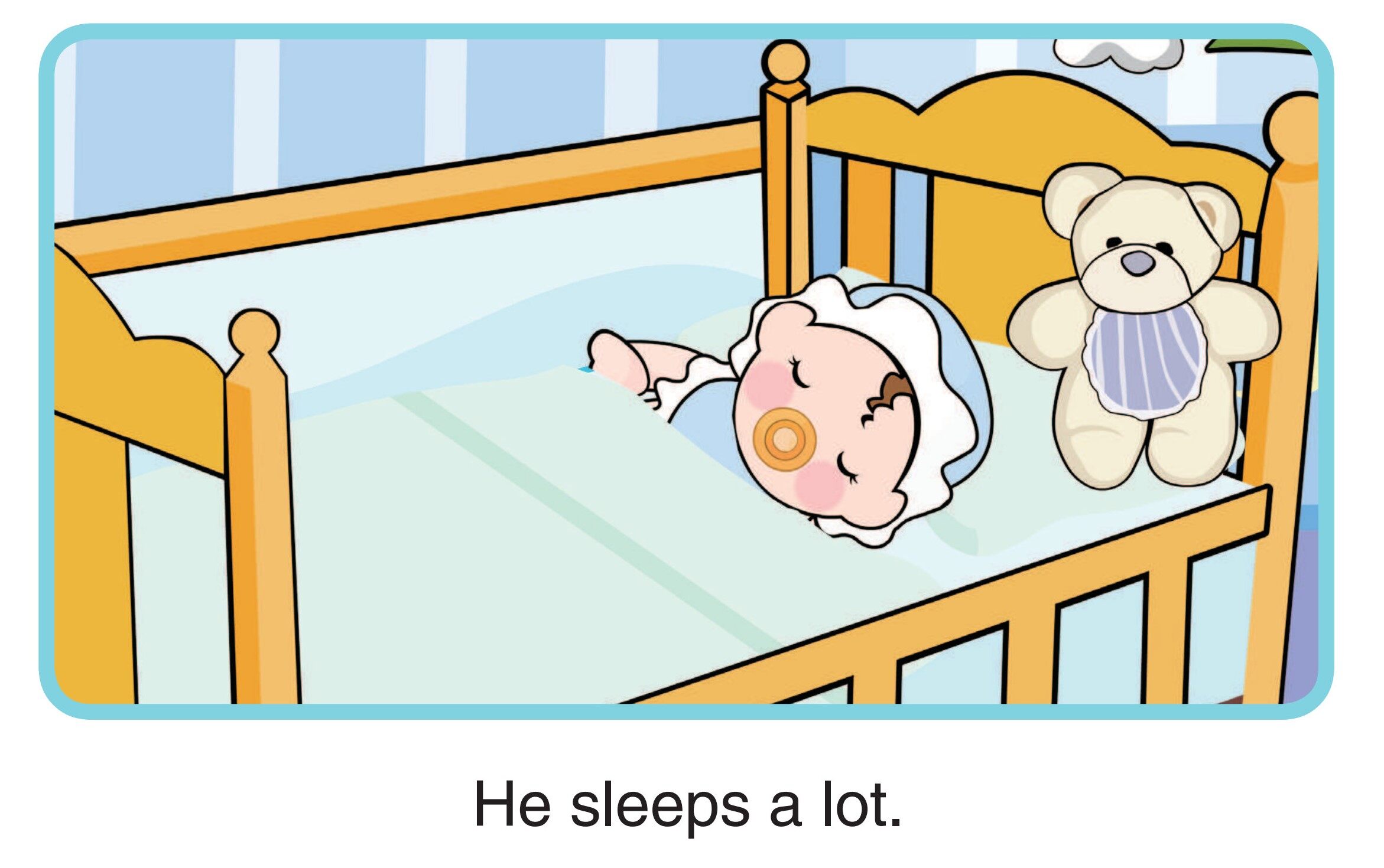 My Baby Brother绘本故事第5页