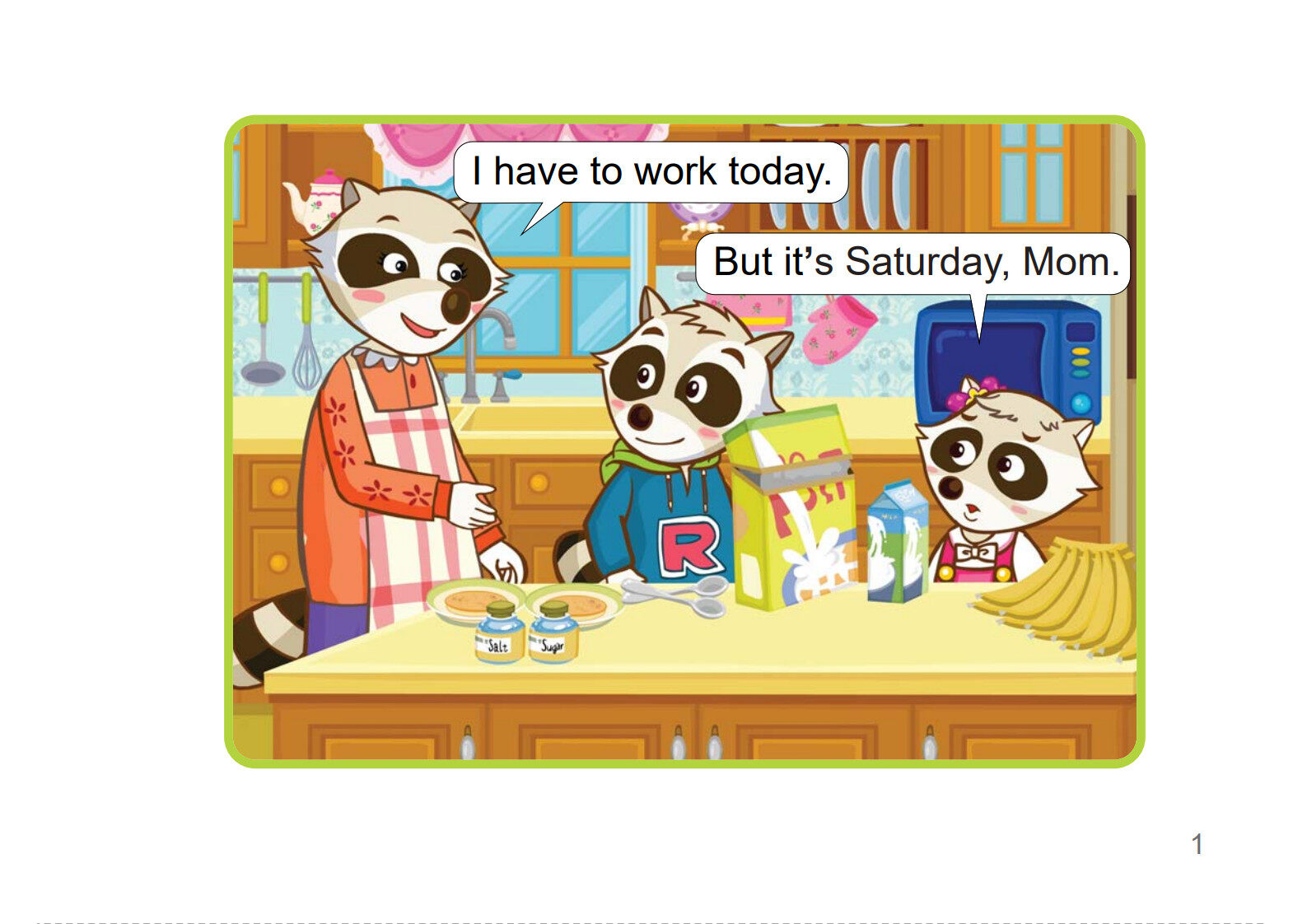 Taking Care Of Dad绘本故事第2页