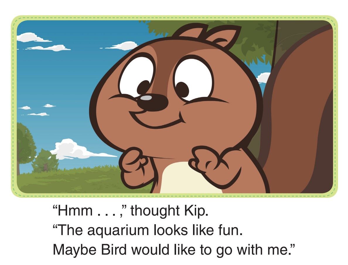 Looking at a Newspaper绘本故事第3页