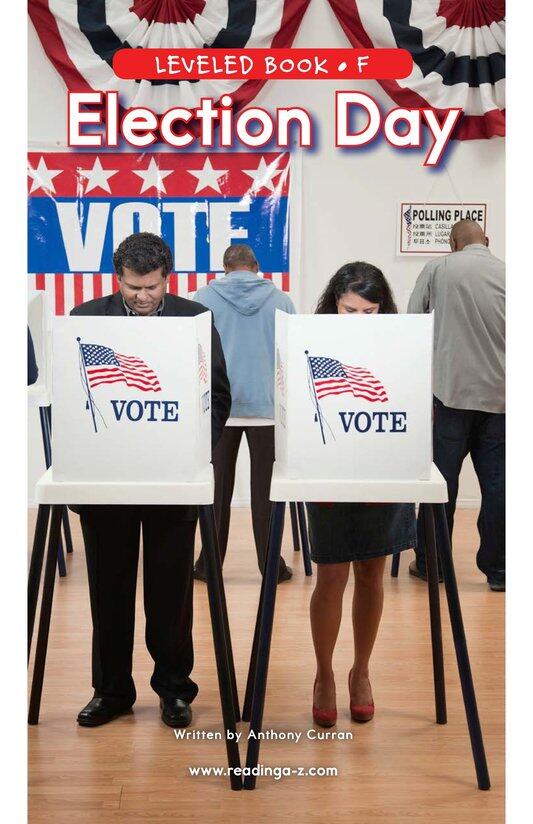 Election Day绘本故事第2页