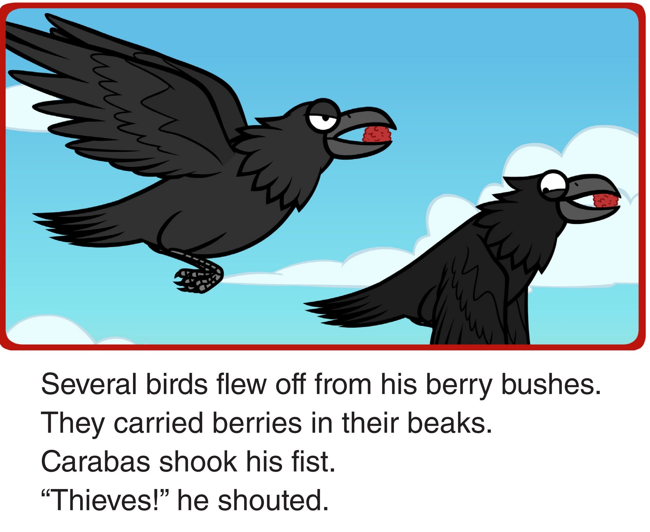 Nets for Berries绘本故事第4页