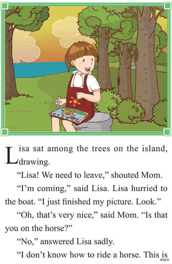 Lisa’s Wish绘本故事第2页