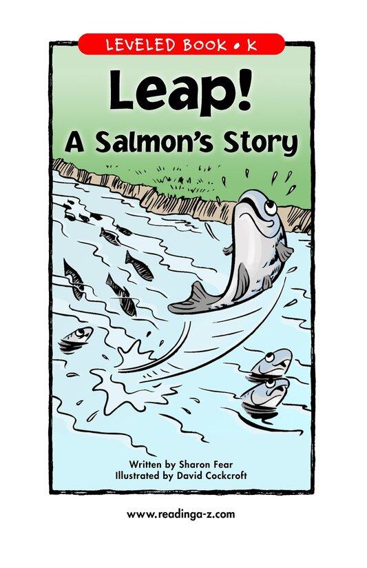 Leap! A Salmon's Story绘本故事第2页