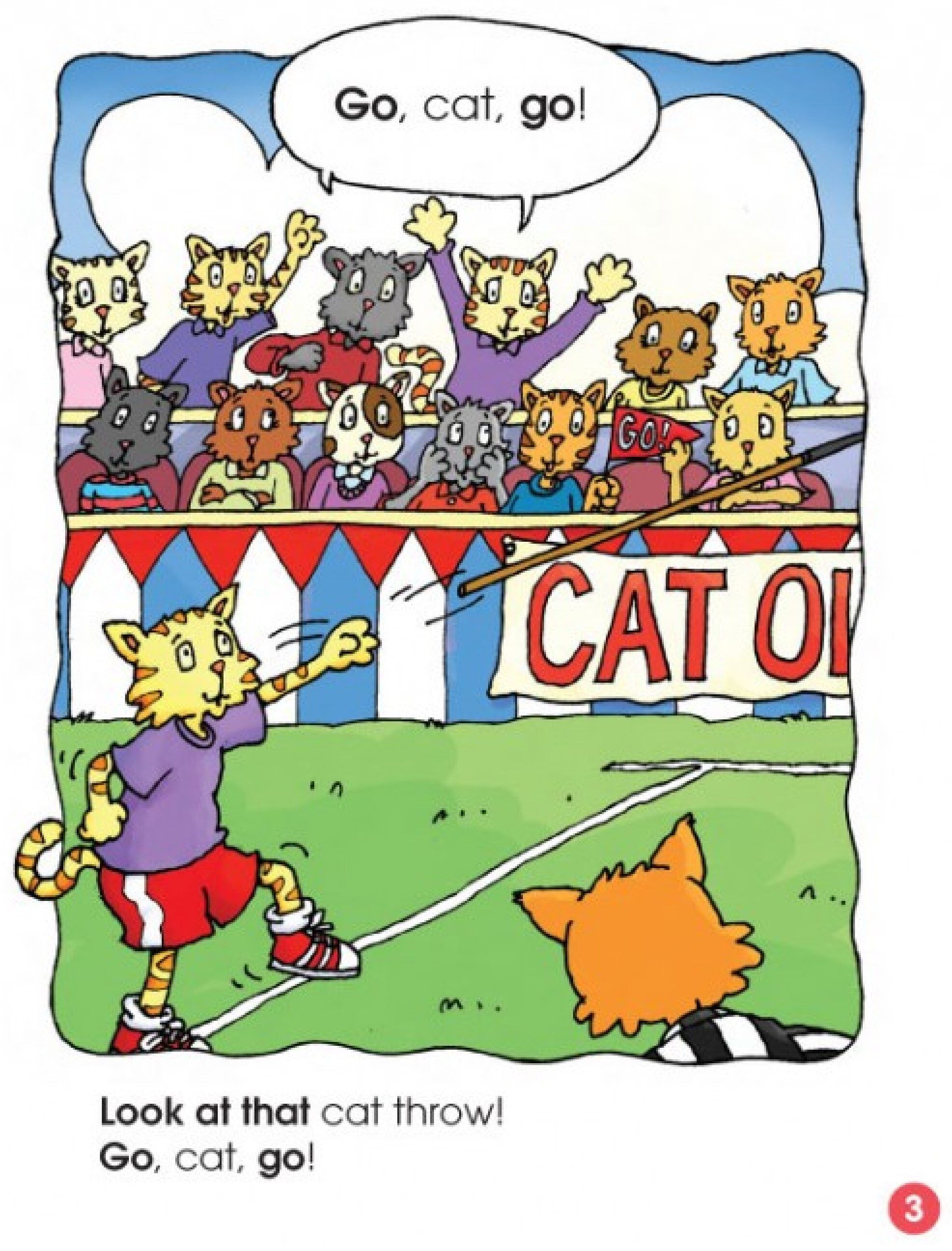 Look at that Cat!绘本故事第3页