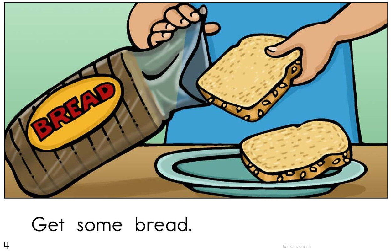The Sandwich	绘本故事第4页