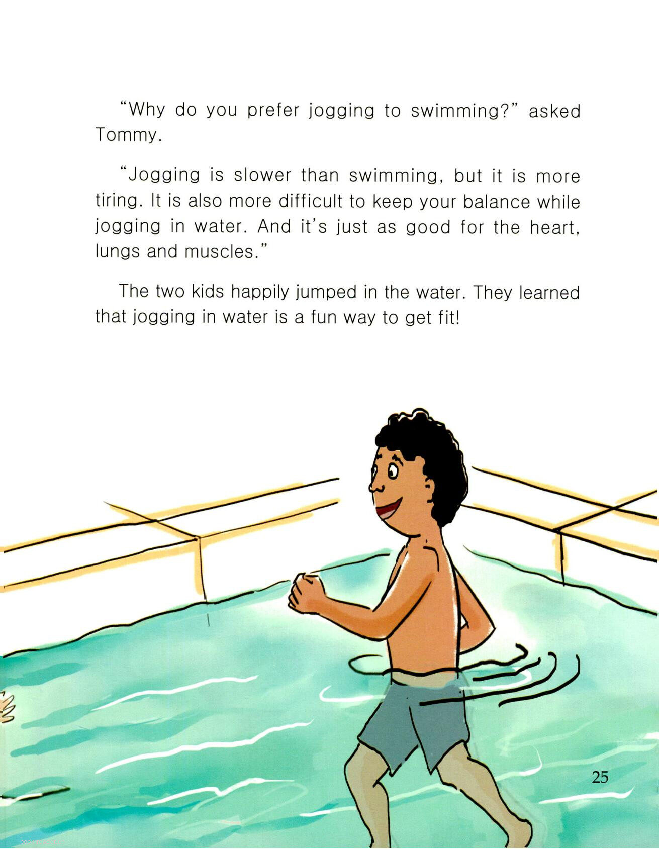 In the Swimming Pool绘本故事第3页