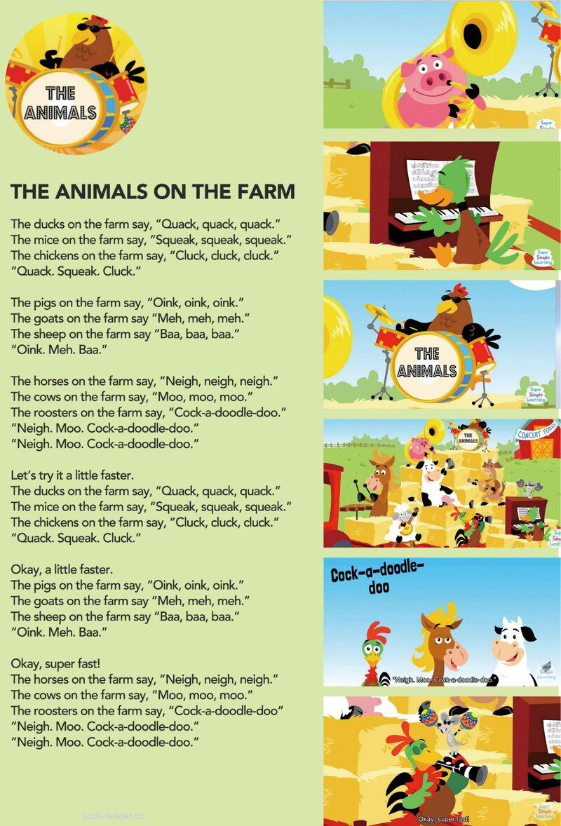 The Animals On The Farm绘本故事第2页