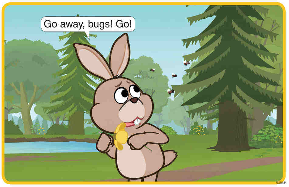 Go Away, Bugs!绘本故事第2页
